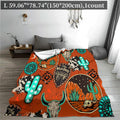 Cactus Pattern Blanket, 1/2 Counts Soft Warm Throw Blanket, Air-conditioned Room Blanket, Warm Nap Blanket for Home & Office, Gift for Friends, Lightweight Cozy Blanket